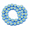 Handmade Polymer Clay Bead Strands CLAY-N006-73B-3