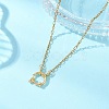 2.5MM 304 Stainless Steel Figaro Chain Necklaces with Spring Ring Clasps NJEW-JN05709-1