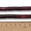 Dyed Natural Malaysia Jade Beads Strands G-C285-B01-01D-5