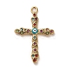 Real 18K Gold Plated 304 Stainless Steel Pendants STAS-M331-02C-G-1