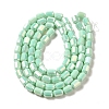 Electroplate Glass Beads Strands EGLA-D031-01F-2
