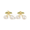 Brass Micro Pave Cubic Zirconia Pendants KK-H072-07G-1