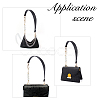 Imitation Leather Bag Straps & Plastic Imitation Pearl Beaded Extender FIND-WH0126-373A-6