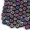 Craft Style Acrylic Beads X-MACR-T023-24C-1