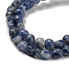 Natural Blue Spot Jasper Bead Strands G-F465-53-4