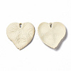 Spray Painted Alloy Pendants PALLOY-T077-115D-RS-2