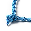 Nylon Rattail Satin Cord Bracelet Making AJEW-JB00019-06-3
