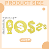 500Pcs 5 Bags PVC Confetti DIY-HY0003-71-2