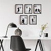 Chemical Fiber Oil Canvas Hanging Painting AJEW-WH0403-002-3