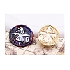 Halloween Series Wax Seal Brass Stamp Heads AJEW-M039-01K-1