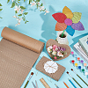 Single Face Corrugated Cardboard Roll for Packing DIY-WH0671-194A-03-4