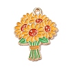 Alloy Enamel Pendants ENAM-I089-02G-02-1