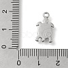Ocean Theme Anti-Tarnish 304 Stainless Steel Pendants STAS-Z092-06P-02-3