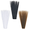 900Pcs 3 Colors Plastic Simulated Animal Whiskers for Crafts Needle Felting DIY-CY0002-73-7