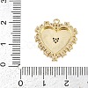 Brass Micro Pave Cubic Zirconia Pendants KK-I352-26G-02-3