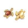 304 Stainless Steel Enamel Pendants STAS-L316-23G-07-2