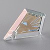 Embossed Glass Rhinestone Pendants GLAA-J101-01B-001MO-4