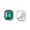 Pointed Back Glass Rhinestone Cabochons RGLA-T079-8x10mm-15-2