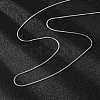 Tarnish Resistant 304 Stainless Steel Snake Chain Necklaces LS-NJEW-F112-39-3