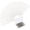 800Pcs 304 Stainless Steel Flat Head Pins STAS-UN0058-94B-P-1