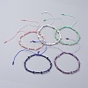 Adjustable Braided Bead Bracelets BJEW-JB04902-1
