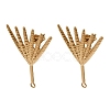304 Stainless Steel Stud Earring Findings SA-CBAA9A2-02G-05-1