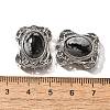 Natural Snowflake Obsidian Multi-Strand Links KK-M304-05P-14-3