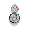 MIYUKI & TOHO Handmade Japanese Seed Beads Links SEED-A027-G18-2