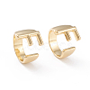 Brass Cuff Rings RJEW-L097-06F-1