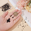 2 Strands Natural Black Spinel Beads Strands G-OC0005-44-3