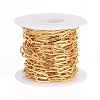 Brass Paperclip Chains CHC-G007-03G-4