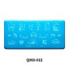 Stainless Steel Nail Art Stamping Plates MRMJ-Q068-012-2