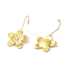 304 Stainlee Steel with Plastic Pearl Dangle Earring EJEW-Z045-06G-2