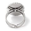 Ion Plating(IP) 304 Stainless Steel Ring RJEW-B059-07P-02-3