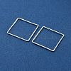 Brass Beads Frames KK-M288-01S-G-2