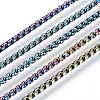 Ion Plating(IP) 304 Stainless Steel Box Chain Necklaces NJEW-P251-02A-2