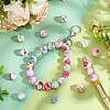 60Pcs 10 Styles Silicone Beads FIND-PH0028-09-4