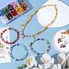 2 Bags Imitation Artificial Crystal Glass Beads GLAA-SZ0001-95C-05-4