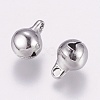 Tarnish Resistant 304 Stainless Steel Bell Charms STAS-E144-079P-B-2