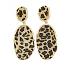 Alloy acrylic Dangle Stud Earrings LS-EJEW-M074-01G-01-2