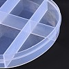9 Grids Transparent Plastic Box CON-B009-04-5