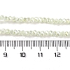 Baking Electroplate Glass Beads Strands DGLA-A039-J2MM-B17-4