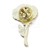 Flower Series Zinc Alloy Enamel Pin JEWB-D069-03A-2