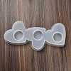 DIY Heart Candlesticks Silicone Molds DIY-G113-10B-4