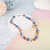 150Pcs 15 Colors Transparent Glass Beads GLAA-CD0001-09-6