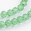 Transparent Glass Bead Strands X-GLAA-G013-6mm-55-3