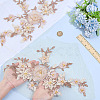 2Pcs Lace Embroidery Sewing Fiber DIY-ME0001-42A-3