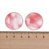 Cherry Quartz Glass Cabochons G-H1596-FR-25mm-27-3