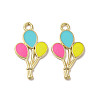 Alloy Enamel Pendants ENAM-B050-10G-05-2