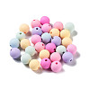 Opaque Acrylic Beads OACR-Z013-40B-1